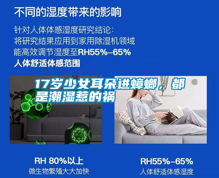 17歲少女耳朵進(jìn)蟑螂，都是潮濕惹的禍