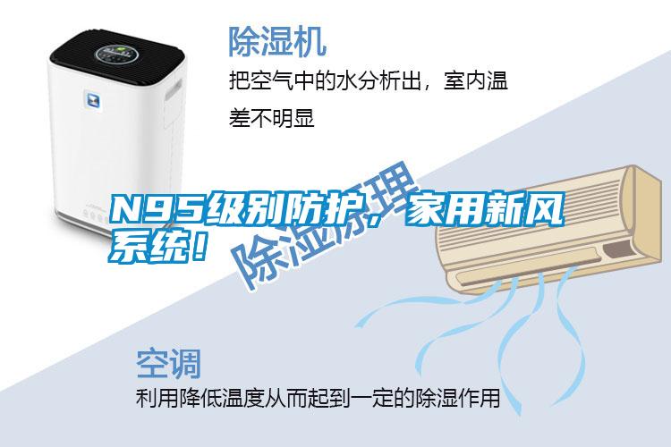 N95級別防護(hù)，家用新風(fēng)系統(tǒng)！