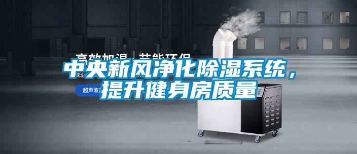 中央新風(fēng)凈化除濕系統(tǒng)，提升健身房質(zhì)量