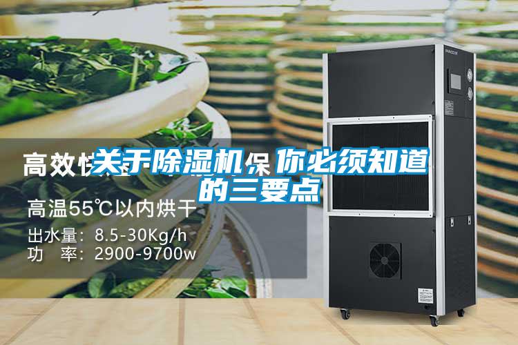 關(guān)于除濕機(jī)，你必須知道的三要點(diǎn)