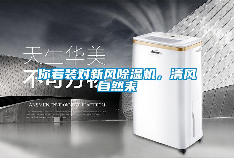你若裝對(duì)新風(fēng)除濕機(jī)，清風(fēng)自然來(lái)