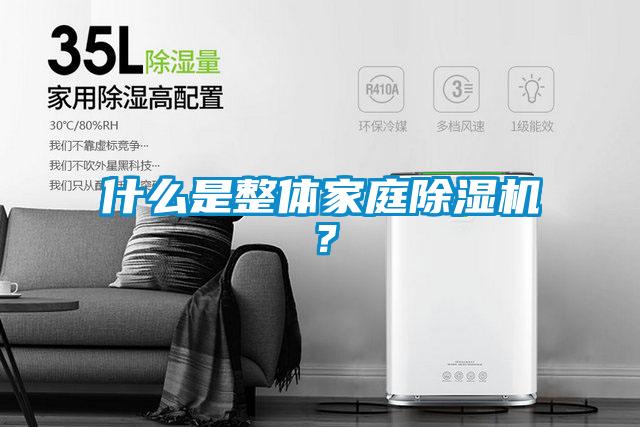 什么是整體家庭除濕機(jī)？
