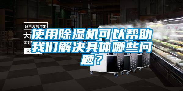 使用除濕機可以幫助我們解決具體哪些問題？