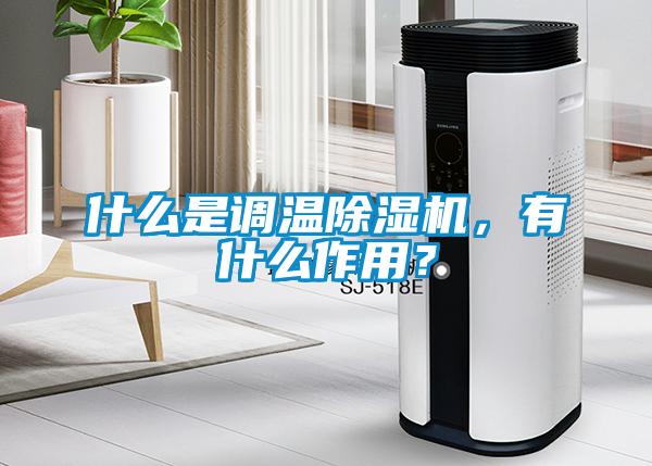 什么是調溫除濕機,有什么作用?