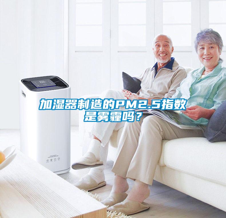 加濕器制造的PM2.5指數(shù)是霧霾嗎？