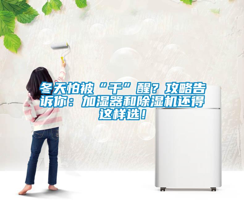 冬天怕被“干”醒？攻略告訴你：加濕器和除濕機(jī)還得這樣選！