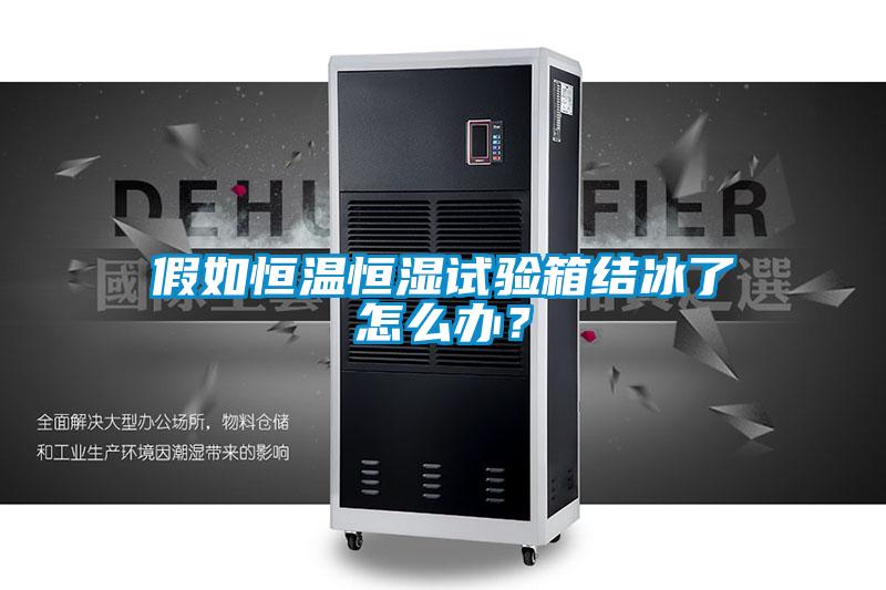 假如恒溫恒濕試驗箱結(jié)冰了怎么辦？