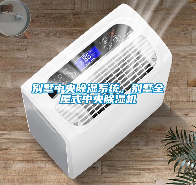 別墅中央除濕系統(tǒng)，別墅全屋式中央除濕機