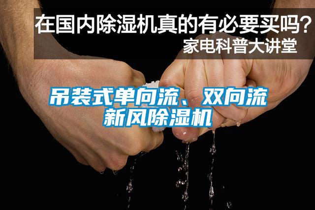 吊裝式單向流、雙向流新風(fēng)除濕機