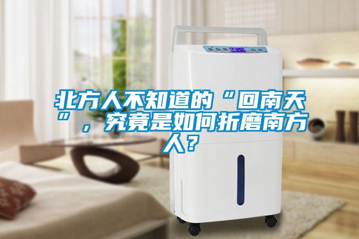 北方人不知道的“回南天”，究竟是如何折磨南方人？