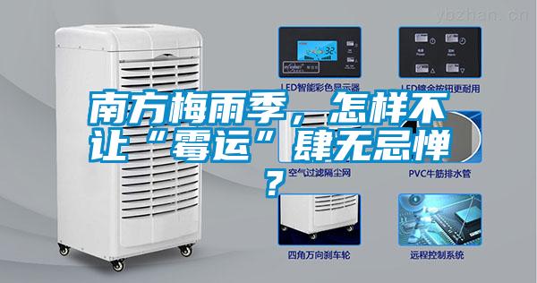 南方梅雨季，怎樣不讓“霉運(yùn)”肆無忌憚？