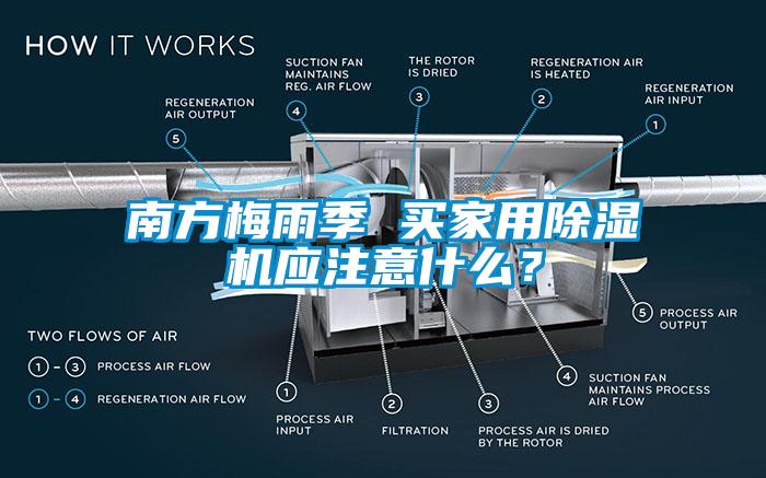 南方梅雨季 買(mǎi)家用除濕機(jī)應(yīng)注意什么？