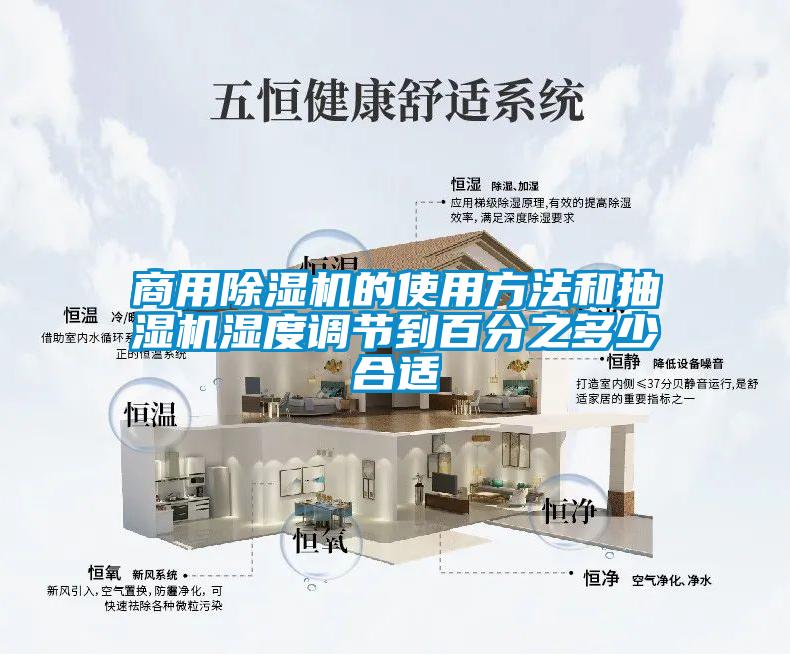 商用除濕機的使用方法和抽濕機濕度調節(jié)到百分之多少合適