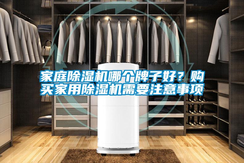 家庭除濕機(jī)哪個(gè)牌子好?購買家用除濕機(jī)需要注意事項(xiàng)