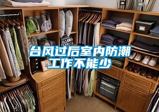 臺風(fēng)過后室內(nèi)防潮工作不能少