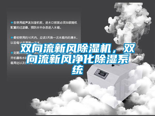 雙向流新風(fēng)除濕機，雙向流新風(fēng)凈化除濕系統(tǒng)