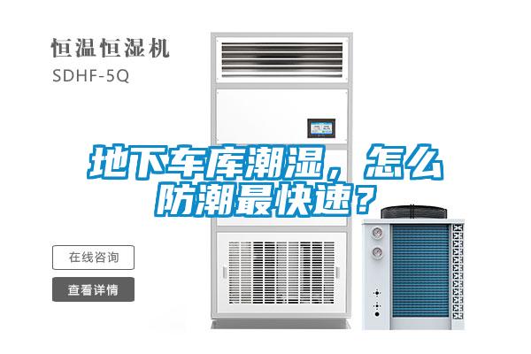 地下車(chē)庫(kù)潮濕，怎么防潮最快速？