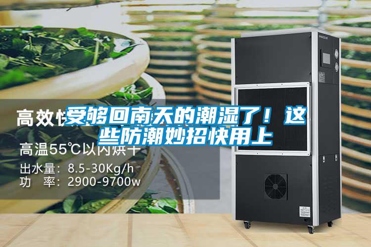 受夠回南天的潮濕了！這些防潮妙招快用上