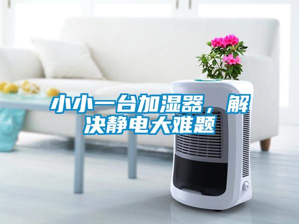 小小一臺加濕器，解決靜電大難題