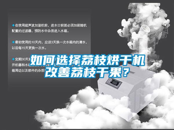 如何選擇荔枝烘干機(jī)改善荔枝干果？
