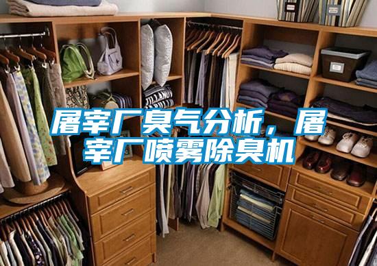 屠宰廠臭氣分析，屠宰廠噴霧除臭機