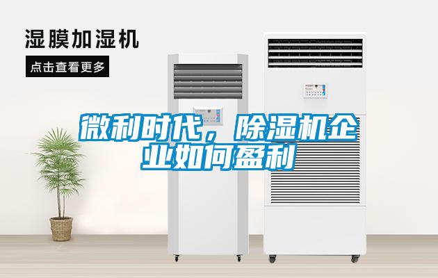 微利時(shí)代，除濕機(jī)企業(yè)如何盈利