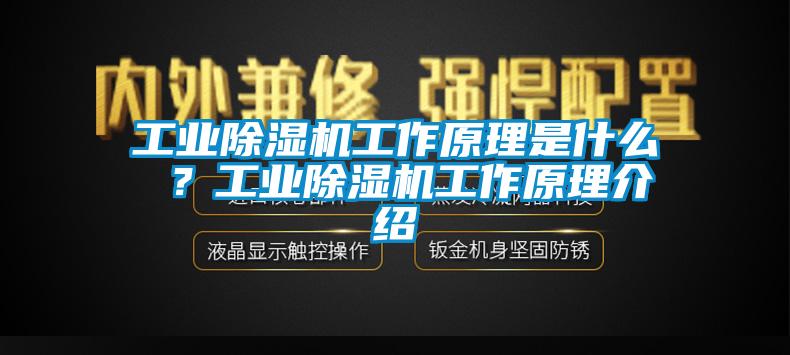 工業(yè)除濕機(jī)工作原理是什么 ？工業(yè)除濕機(jī)工作原理介紹