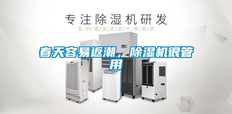 春天容易返潮，除濕機很管用