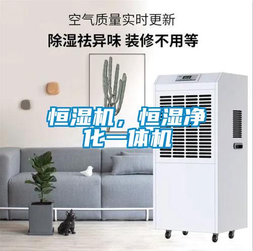 恒濕機，恒濕凈化一體機
