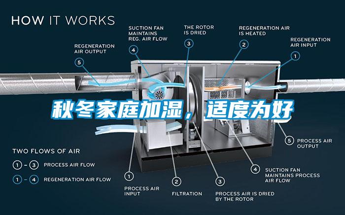 秋冬家庭加濕，適度為好