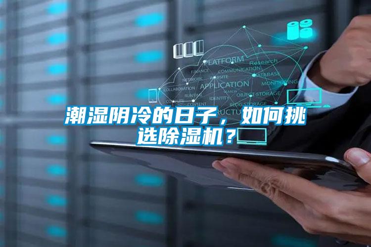 潮濕陰冷的日子，如何挑選除濕機？
