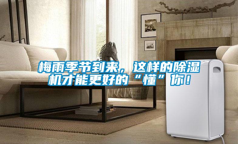 梅雨季節(jié)到來，這樣的除濕機才能更好的“懂”你！