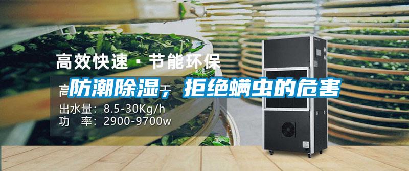 防潮除濕，拒絕螨蟲(chóng)的危害