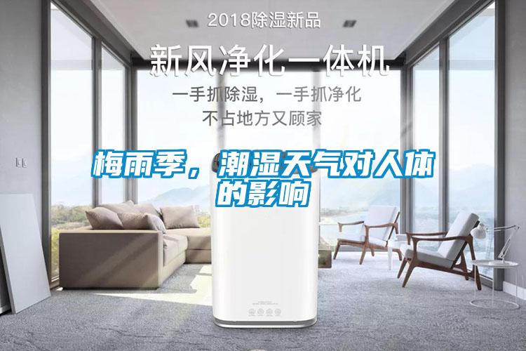 梅雨季，潮濕天氣對人體的影響