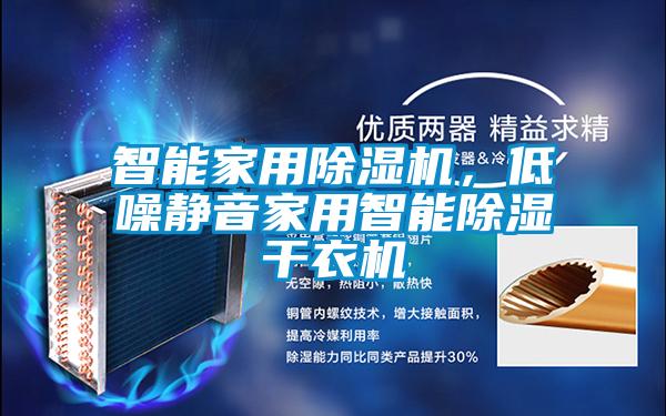 智能家用除濕機，低噪靜音家用智能除濕干衣機