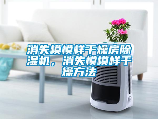 消失模模樣干燥房除濕機，消失模模樣干燥方法