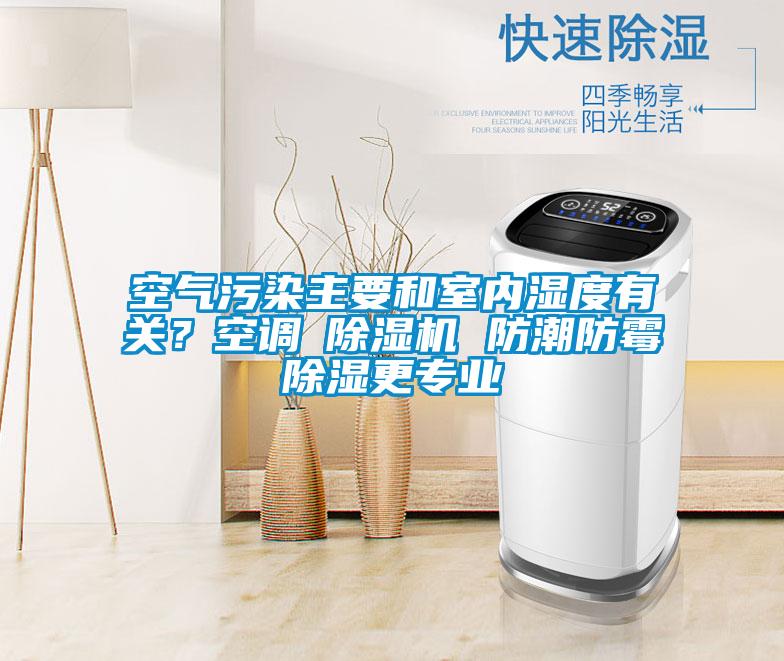 空氣污染主要和室內(nèi)濕度有關(guān)？空調(diào)≠除濕機(jī) 防潮防霉除濕更專業(yè)