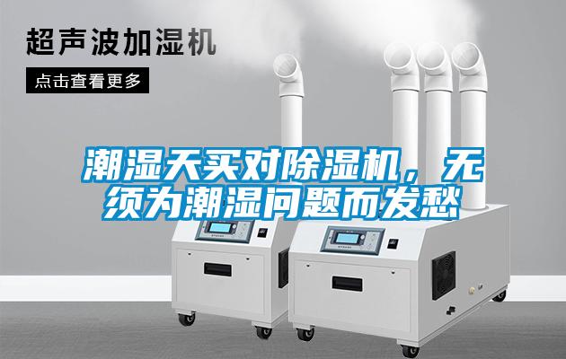 潮濕天買(mǎi)對(duì)除濕機(jī)，無(wú)須為潮濕問(wèn)題而發(fā)愁