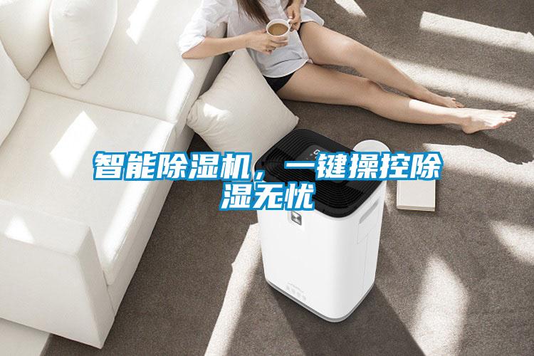 智能除濕機(jī)，一鍵操控除濕無憂