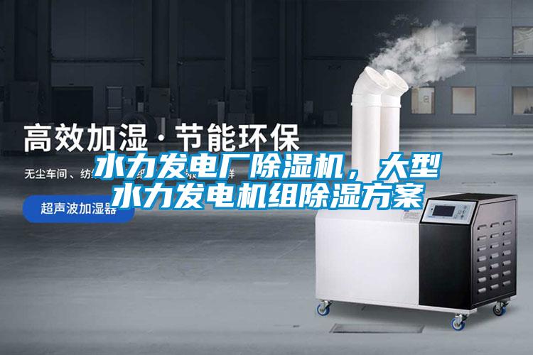 水力發(fā)電廠除濕機(jī)，大型水力發(fā)電機(jī)組除濕方案