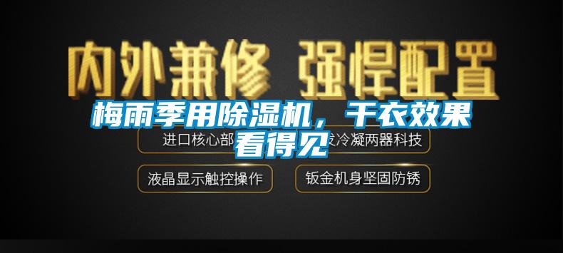 梅雨季用除濕機(jī)，干衣效果看得見