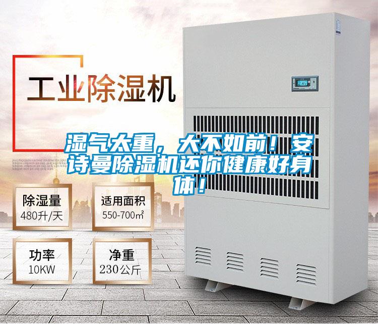 濕氣太重，大不如前！安詩(shī)曼除濕機(jī)還你健康好身體！