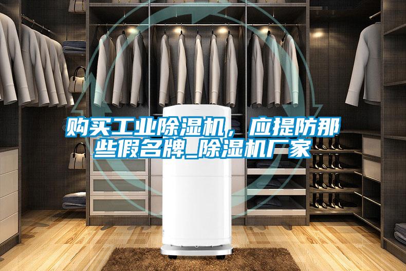購買工業(yè)除濕機，應提防那些假名牌_除濕機廠家
