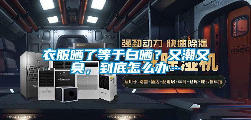 衣服曬了等于白曬？又潮又臭，到底怎么辦…