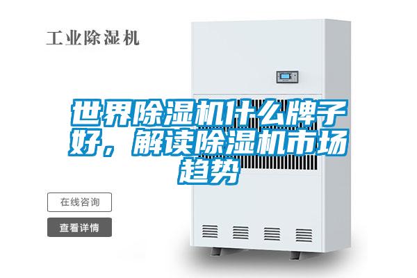 世界除濕機(jī)什么牌子好，解讀除濕機(jī)市場(chǎng)趨勢(shì)