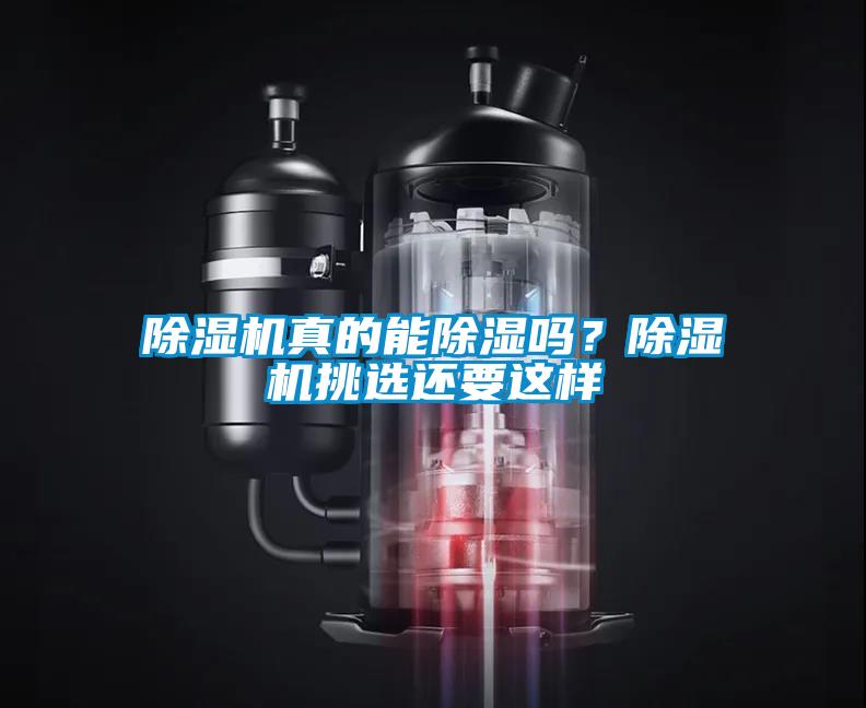 除濕機真的能除濕嗎？除濕機挑選還要這樣