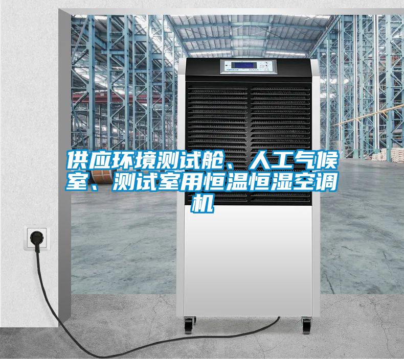 供應(yīng)環(huán)境測試艙、人工氣候室、測試室用恒溫恒濕空調(diào)機
