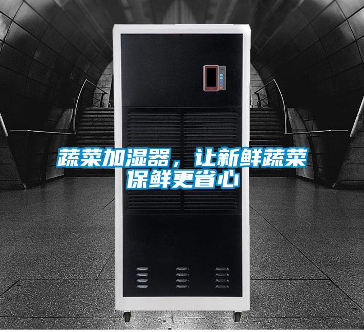 蔬菜加濕器，讓新鮮蔬菜保鮮更省心