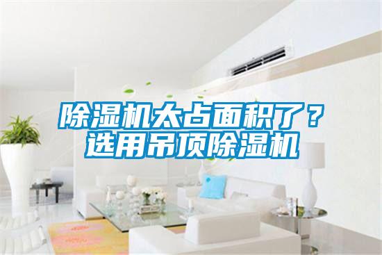除濕機太占面積了？選用吊頂除濕機