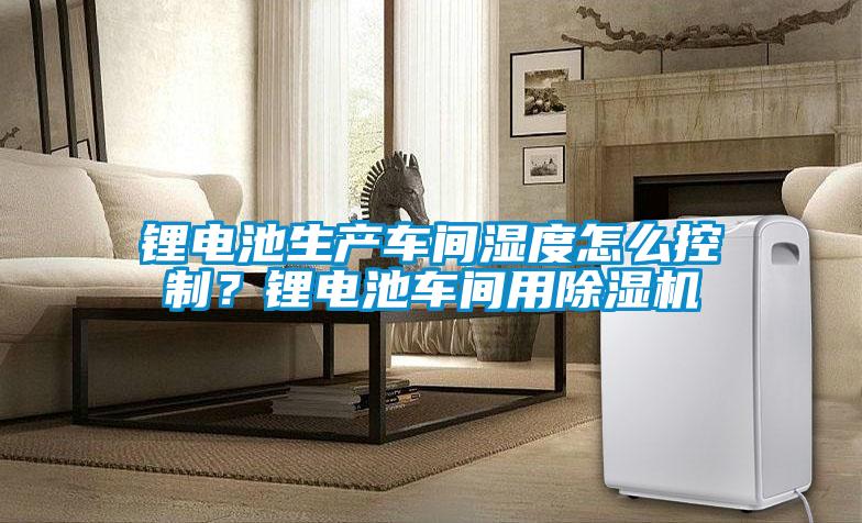 鋰電池生產車間濕度怎么控制？鋰電池車間用除濕機